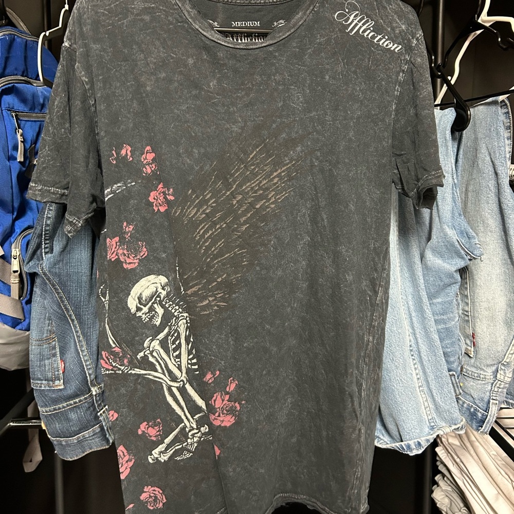 Y2k affliction t shirt